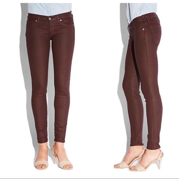 Lucky Brand Denim - Lucky Brand Charlie Skinny Coated Ankle Jeans 6/28
